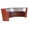 Regency 49 in D X 45.5 in H, 124.5 in W X Wood, Plexi, Cherry 77312CH - alternate 5